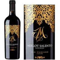 Vang M Merlot Salento IGP Italy 14%vol chai 750ml