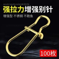 Vàng Mồi Gia Cố Pin 8 Xương Vòng Tám Xương Rồng Đầu Nối Vòng Dây Móc Gia Cố Câu Cá Khóa Đặc Biệt