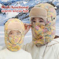 Vàng Mùa Đông er Mũ Sang Trọng Earflap Nga Ushanka Có Kính Nam Nữ Trapper Aviator Phi Công Mũ Giả Da Lông Mũ Tuyết VN