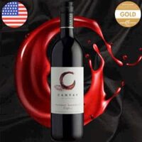 Vang Mỹ Canvas cabernet sauvignon 13.5%vol chai 750ml