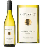 Vang New Zealand Odyssey Gisborne Chardonnay 13% vol chai 750ml x 6 chai nhập khẩu nguyên thùng