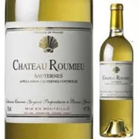 Vang ngọt Chateau Roumieu Sauternes 13.5% vol chai 750ml x 6 chai nhập khẩu từ Pháp nguyên thùng