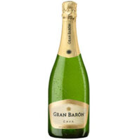 Vang nổ Gran Baron Cava Semi Seco Tây Ban Nha 12%vol 750ml nhập khẩu nguyên thùng