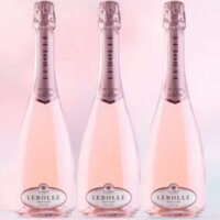 Vang nổ Lebolle Pinot Noir Rose Ý 11.5% vol chai 750ml