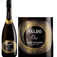 Vang Nổ Valdo Oro Blanc De Blancs Spumante Extra Dry 11% vol chai 750 ml x 6 chai nhập khẩu Ý nguyên thùng