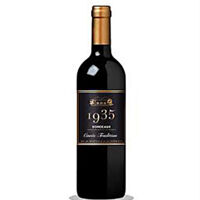 Vang Pháp Bordeaux 1935 chai 750ml x 12 chai với nồng độ 14%vol nhập khẩu nguyên thùng
