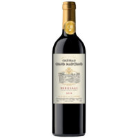 Vang Pháp Chateau Grand Marchand Bordeaux 750ml x 12 chai với nồng độ cồn 13,5%vol nhập khẩu