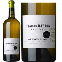 Vang Pháp Thomas Barton Reserve Graves Blanc 12% vol chai 750ml