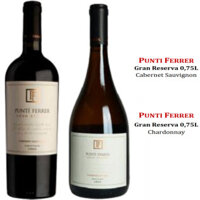 Vang Punti Ferrer Gran Reserva Cabernet Sauvignon – Chardonnay 750ml x 6 chai nhập khẩu Chile