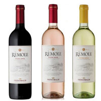 Vang Remole Toscana – bộ 3 chai Bianco – Rose – Rosso Frescobaldi 750ml x 6 chai với 12%vol