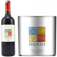 Vang Signus Cabernet Sauvignon 13% vol – rượu vang Chile 750ml x 6 chai nhập khẩu nguyên thùng