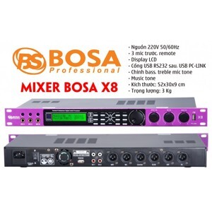 Vang số Bosa X8