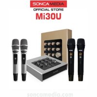 Vang số chỉnh cơ tích hợp Bluetooth & Micro không dây UHF ACNOS MI30U