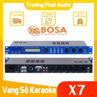 Vang số karaoke Bosa X7 ,với Echo và Reverd hay,độ chống hú tốt,được bảo hành lên đến 12 tháng