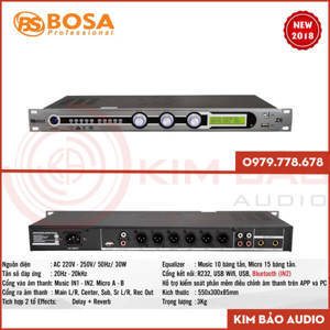 Vang số karaoke chống hú Bosa Z6