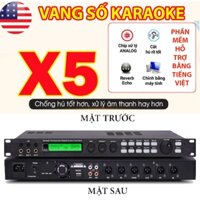 Vang Số X5 Chíp Xử Lý DSP 21375 Mới,Nhất Echo Reverb Cực Mượt Tiếng Sáng ,Lọc Tiếng EQ Cực Sạch Chống Hú Cực Đỉnh