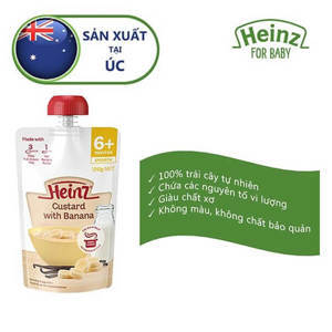 Váng sữa Heinz vị chuối - 120g (dành cho trẻ trên 6 tháng tuổi)