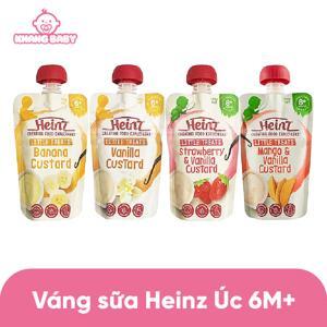 Váng sữa Heinz vị chuối - 120g (dành cho trẻ trên 6 tháng tuổi)