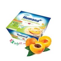 Váng sữa Humana Đào (4 x 100g)