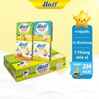 Váng sữa mix vị HOFF cho trẻ ăn dặm từ 6 tháng tuổi 1 Thùng (55g x 48 hộp)