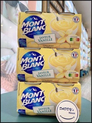 Váng sữa Mont Blanc các vị