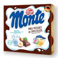 Váng sữa Monte Zott- Socola 4x55g - Ruby Kids