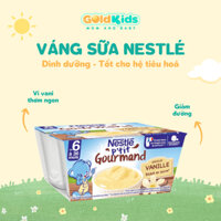 Váng sữa Nestle Vani Pháp ít đường thơm ngậy bổ dưỡng cho bé ăn dặm từ 6 tháng tuổi