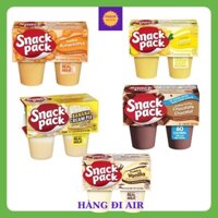 Váng Sữa, Sữa Chua, Pudding Snack Pack, Váng Sữa Cho Bé Từ 6 Tháng Tuổi (Hàng Air Mỹ)