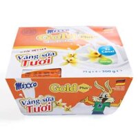 Váng sữa  tươi Mixxo Gold 75g - Lốc 4
