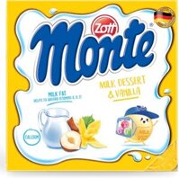 Váng sữa Zott Monte hương Vani 4x55g