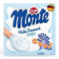Váng sữa Zott Monte vị Classic (4x55g)