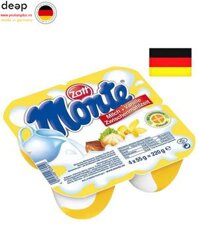 Váng Sữa Zott Monte Vị Vanilla 220G (55G x 4 Hũ) DEEP29 www.yeuhangduc.vn sẵn sàng cho bạn