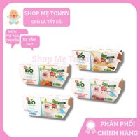 Váng sữa/sữa chua Bio Village Bébe Pháp lốc 4 hộp 100gram