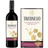 Vang Tavernello Rubicone Sangiovese Merlot Italia 13%vol 750ml