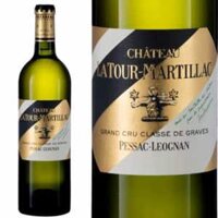 Vang trắng Chateau La Tour Martillac Crus Classes Pessac Léognan 750ml x 6chai nhập khẩu Pháp