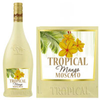 Vang Tropical Mango Moscato – vang trái cây hấp dẫn của Ý 750ml x 6 chai với 5,5%vol nhập khẩu nguyên thùng