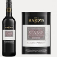 Vang Úc Stamp by Hardys Cabernet Merlot 14% vol chai 750ml x 6 chai nhập khẩu