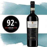 Vang Ý Bosio Barbaresco 14 độ – chai 750ml x 6 chai/thùng gỗ nhập khẩu nguyên thùng 2015