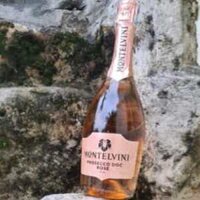 Vang Ý Montelvini Prosecco Rosé Brut Treviso DOC 11% vol chai 750ml