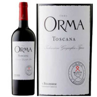 Vang Ý Orma Super Tuscan – Tuscany 14.5% vol chai 750 ml nhập khẩu 6 chai/ thùng nhập khẩu nguyên thùng