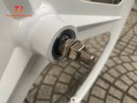 Vành 3 Đao 3,5cm có sống Fixed Gear Nhôm - Bánh Trước (chiếc)