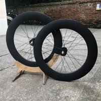 Vành carbon Fixed Gear nan hoa Hub LEGEND trước sau