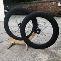 Vành carbon Fixed Gear nan hoa Hub LEGEND trước sau