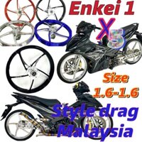 VÀNH MÂM CNC ENKEI X5 STYLE DRAG EX150 -Y15ZR - EX155