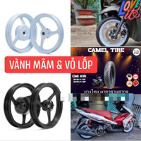 VÀNH MÂM ĐÚC 3 CÂY VISION / AB110 / AB125 / SCOOPY / BEAT XE  TAY GA 14 INCHES