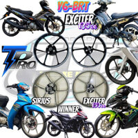 VÀNH MÂM ĐÚC XE MÁY EX135 / EX150 / WINNER / SIRIUS  ( MẨU BRT )