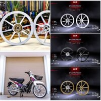 VÀNH MÂM X1R  8 CÂY NHÔM ĐÚC XE WAVE 1 PHANH ĐĨA TRƯỚC  S110 / BLADE RSX 110 / FUTURE 125 FULED