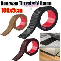 Vành ngưỡng cửa UNIOFF, Vành cao su chống mài mòn tự dính, Băng chống trượt cầu thang PVC sọc 1M