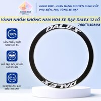 Vành nhôm không nan hoa xe đạp DALEX 700Cx40mm 32 lỗ (cho Fixed Gear, Road)