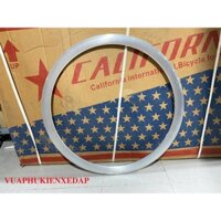 Vành nhôm xe đạp thể thao bánh 700c Cao 4cm màu bạc 20 24H Cao cấp